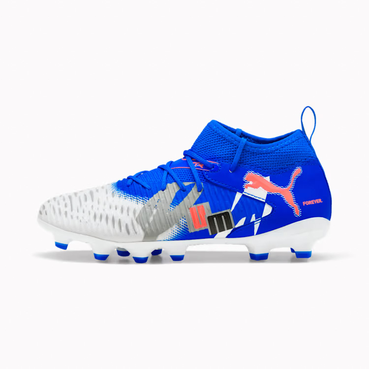 Puma FUTURE 8 Match Forever FG/AG Fussballschuh Kinder - blau/weiss