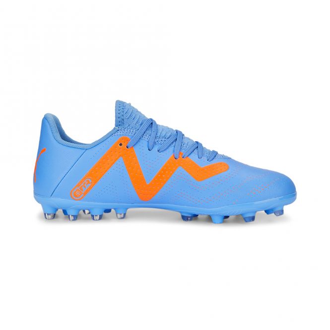 Puma FUTURE PLAY MG JR Rasen + Kunstrasenschuh - blue glimmer white ultra orange Puma FUTURE PLAY MG JR Rasen + Kunstrasenschuh - blue glimmer white ultra orange