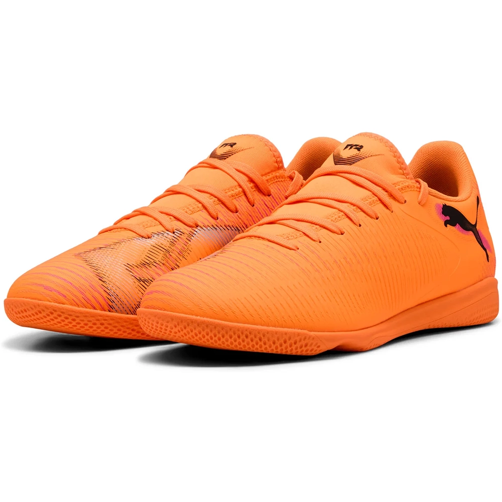 Puma FUTURE 8 PLAY IT Hallenfußballschuhe – Heat Fire/Black Ravish