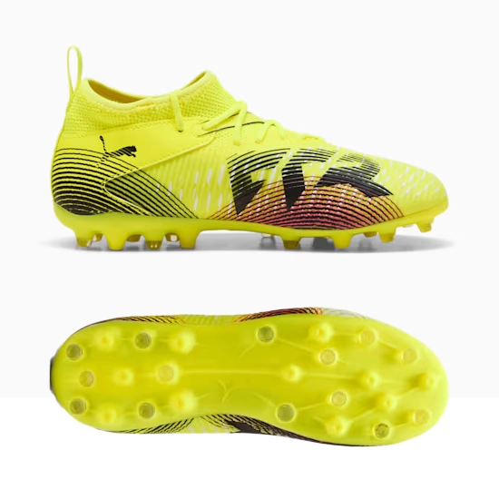 Puma FUTURE 8 MATCH MG Fußballschuhe JR – Yellow Alert