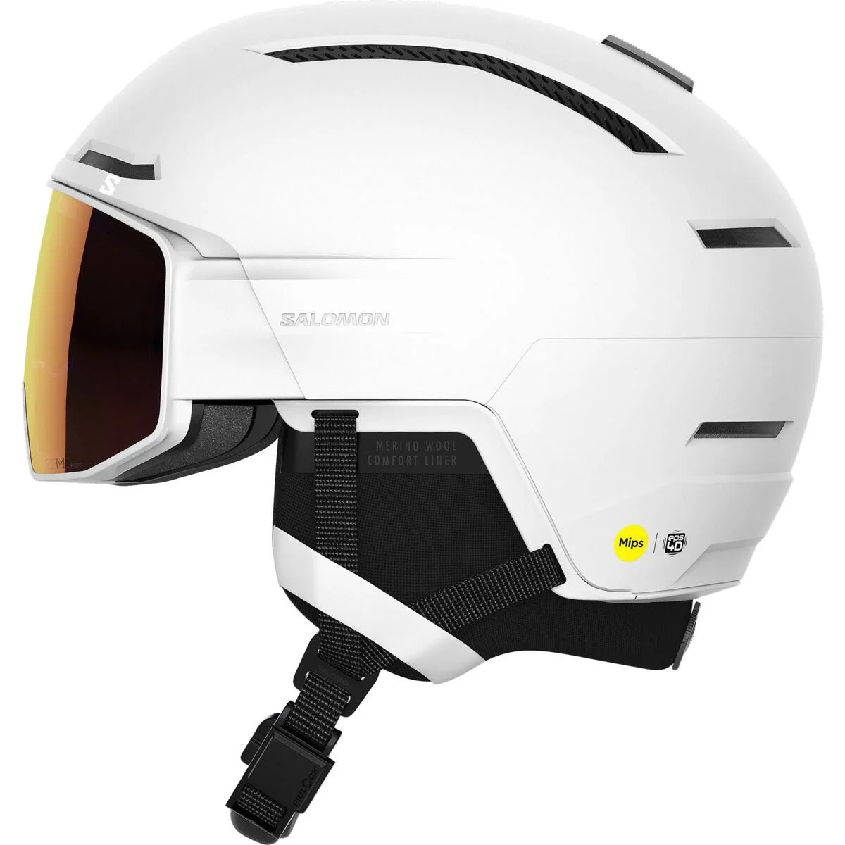 Salomon DRIVER PRIME SIGMA PHOTO MIPS Ski- & Snowboardhelm - White