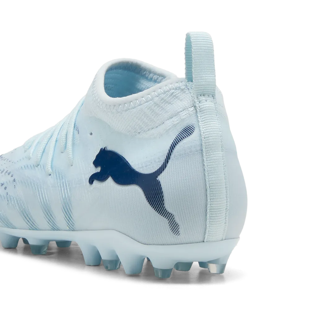 Puma FUTURE 9 MATCH MG Jr Fußballschuhe Kinder – Icy Blue/Blue Jewel