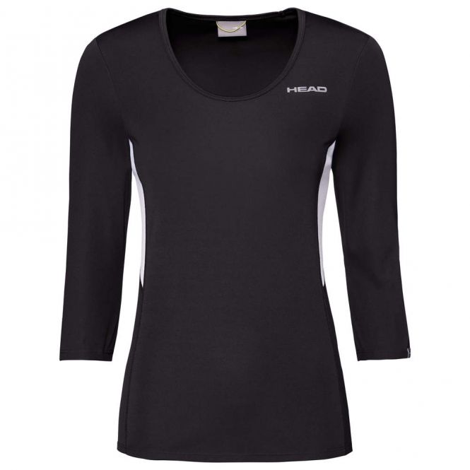 Head Club Tech 3/4 T-Shirt Damen - schwarz Head Club Tech 3/4 T-Shirt Damen - schwarz