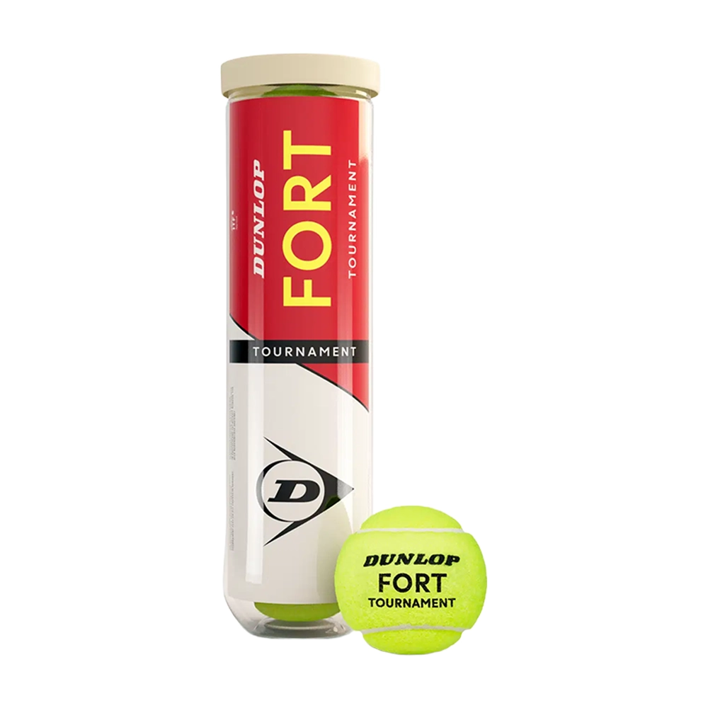 Dunlop Fort Tournament 4er Dose Tennisbälle – Premium Turnierball Dunlop Fort Tournament 4er Dose Tennisbälle – Premium Turnierball