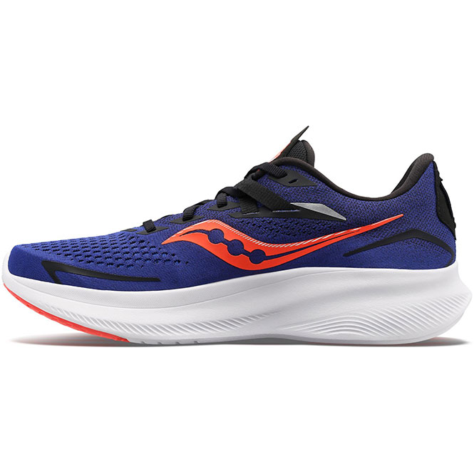 saucony Ride 15 Herren Neutral Laufschuh - blau/orange saucony Ride 15 Herren Neutral Laufschuh - blau/orange