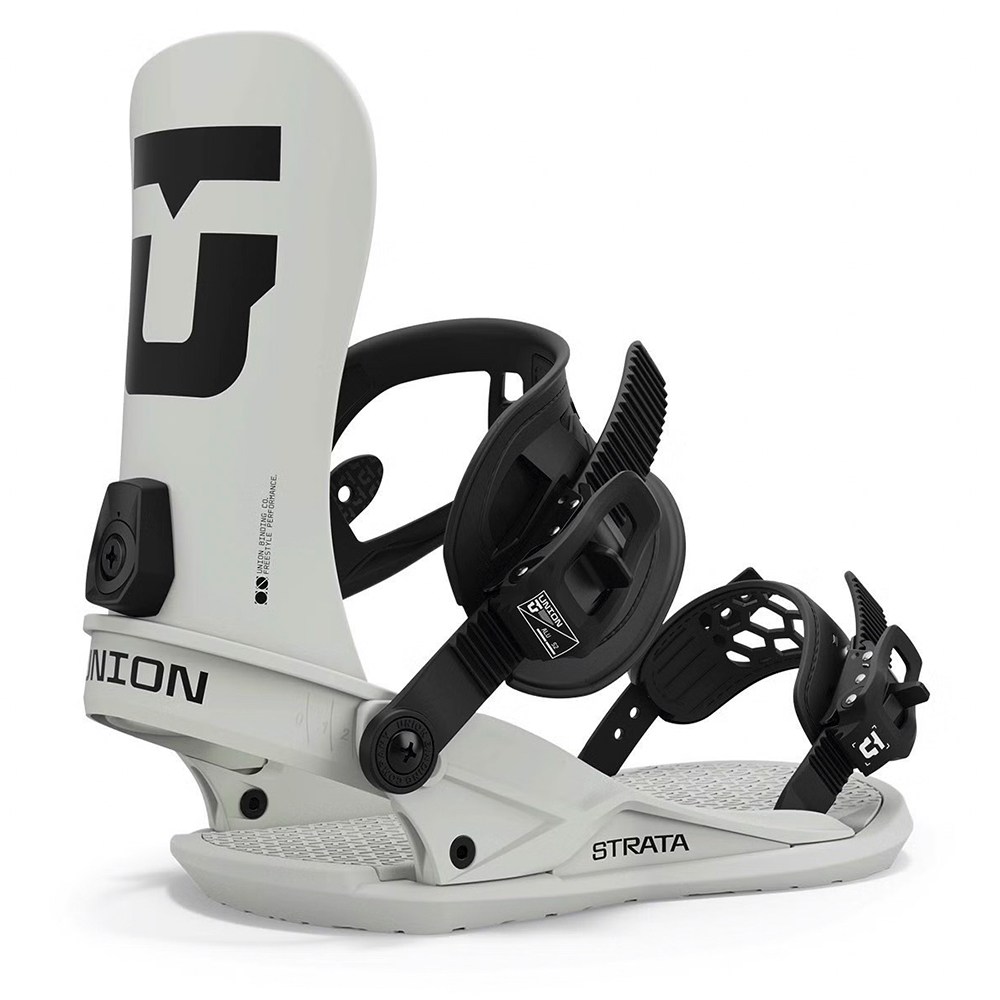 UNION Strata Snowboard-Bindung 2025 - bone white UNION Strata Snowboard-Bindung 2025 - bone white