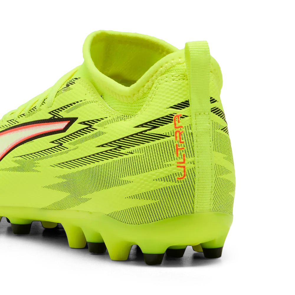 Puma ULTRA 6 MATCH MG Jr Fußballschuhe Kinder - Yellow Alert/Black/Red/Lime Puma ULTRA 6 MATCH MG Jr Fußballschuhe Kinder - Yellow Alert/Black/Red/Lime