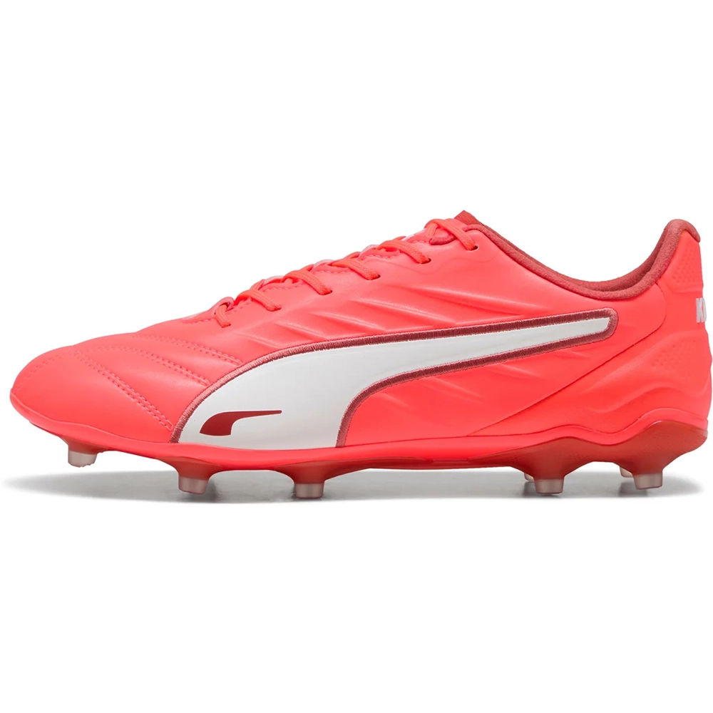 Puma KING PRO FG/AG Fußballschuhe – Glowing Red / White / Red Fire Puma KING PRO FG/AG Fußballschuhe – Glowing Red / White / Red Fire