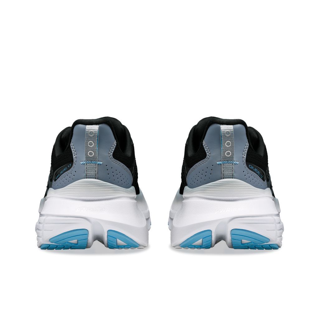 saucony Guide 17 Damen Stabilität- Laufschuh - Black | Fog saucony Guide 17 Damen Stabilität- Laufschuh - Black | Fog