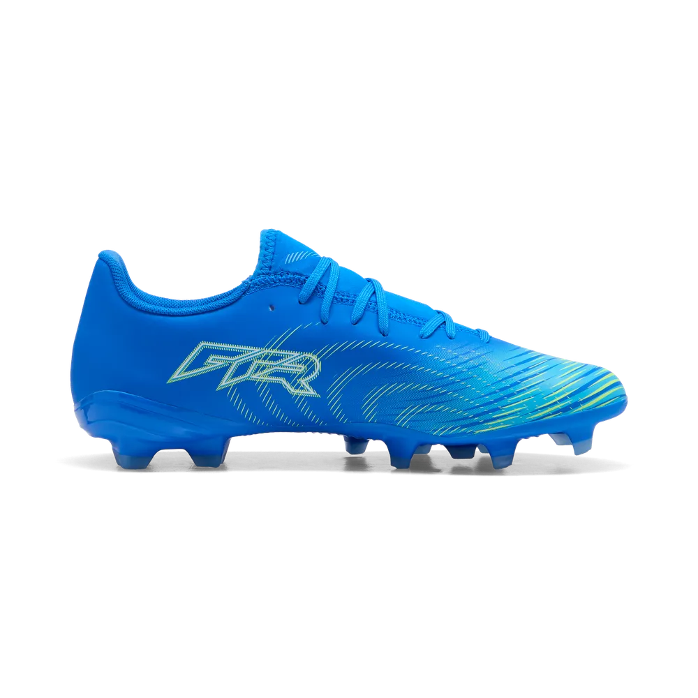 Puma FUTURE 9 PLAY FG/AG Fußballschuhe – Ultra Blue / White / Luminous Blue / Black