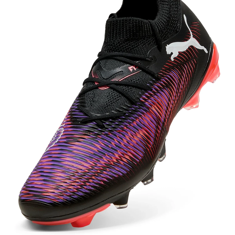 Puma FUTURE 8 MATCH FG/AG Fußballschuhe – Black White/Glowing Red