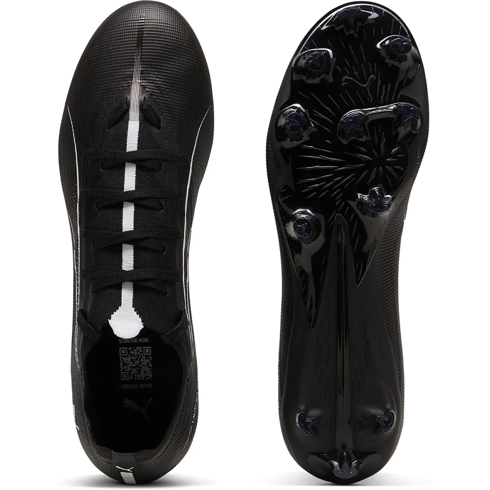 Puma ULTRA 5 MATCH FG/AG Fussballschuh - Black/White