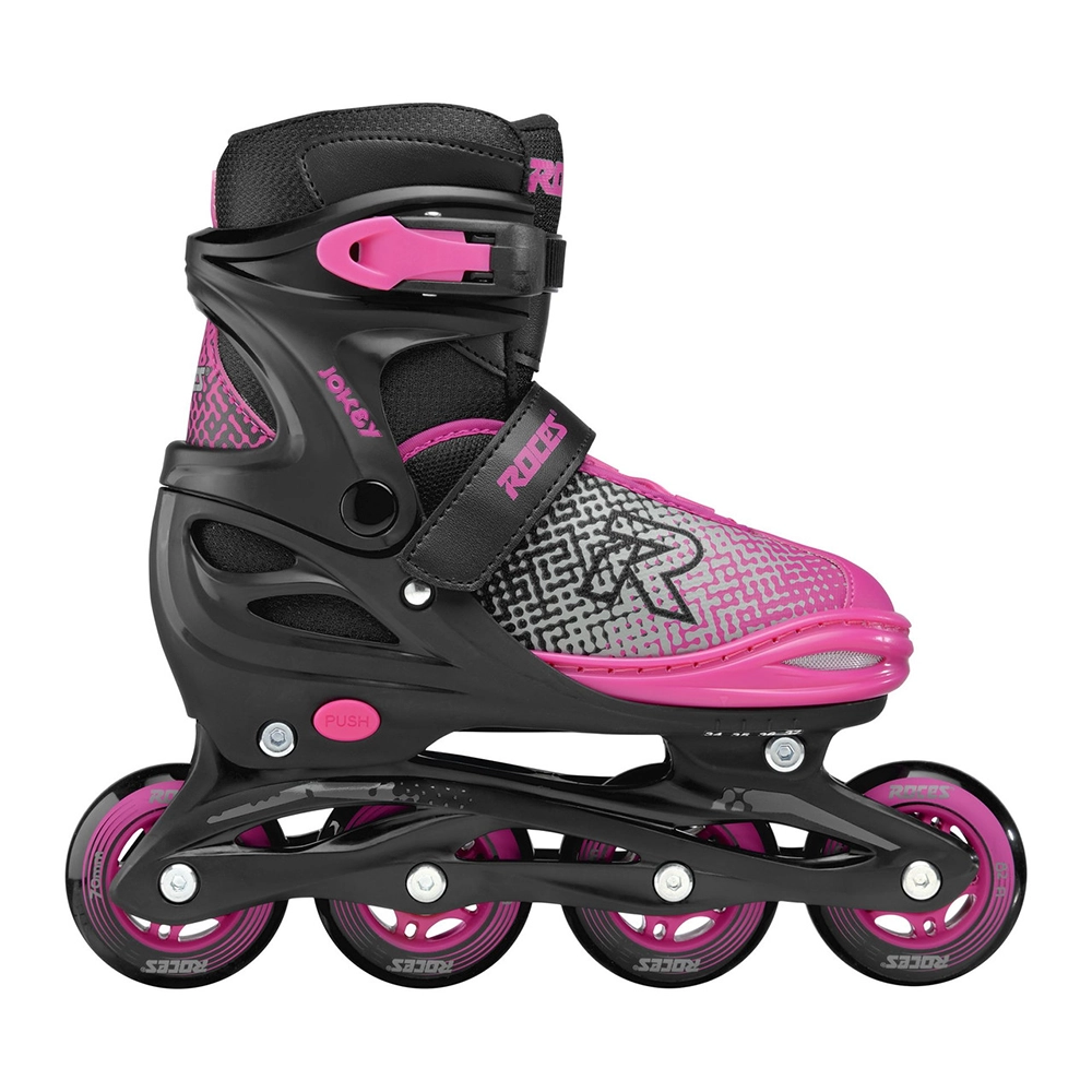 Roces Jokey X Girl Mädchen Inline Skate - black/pink Roces Jokey X Girl Mädchen Inline Skate - black/pink