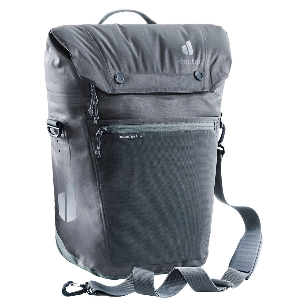 Deuter Mainhattan 17+10 Fahrradrucksack – Graphite Shale