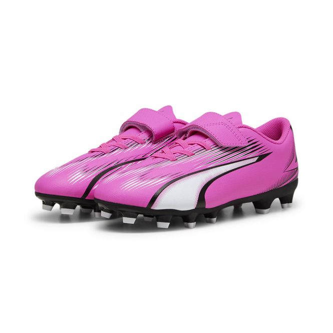Puma ULTRA PLAY FG/AG V JR Fussballschuh - poison pink