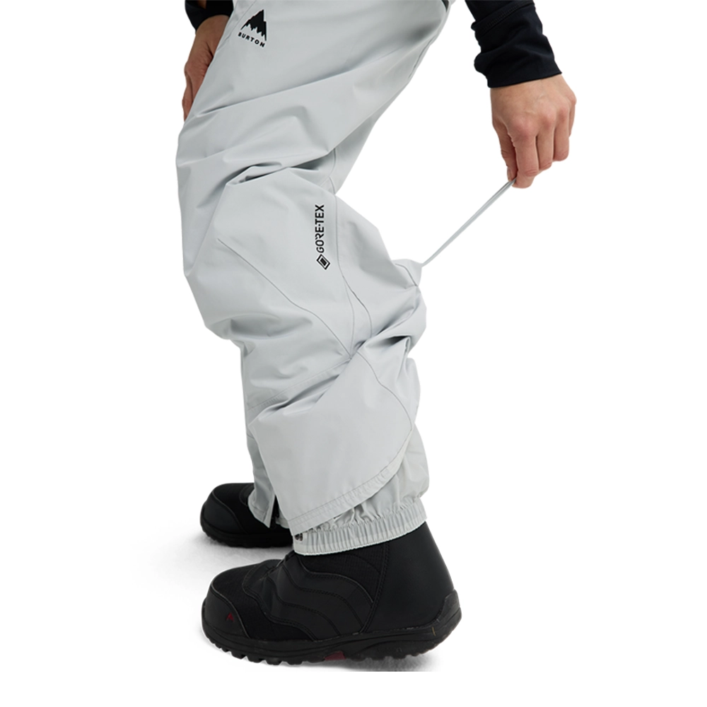 Burton Reserve GORE‑TEX 2L Latzhose für Damen - Gray Cloud Burton Reserve GORE‑TEX 2L Latzhose für Damen - Gray Cloud