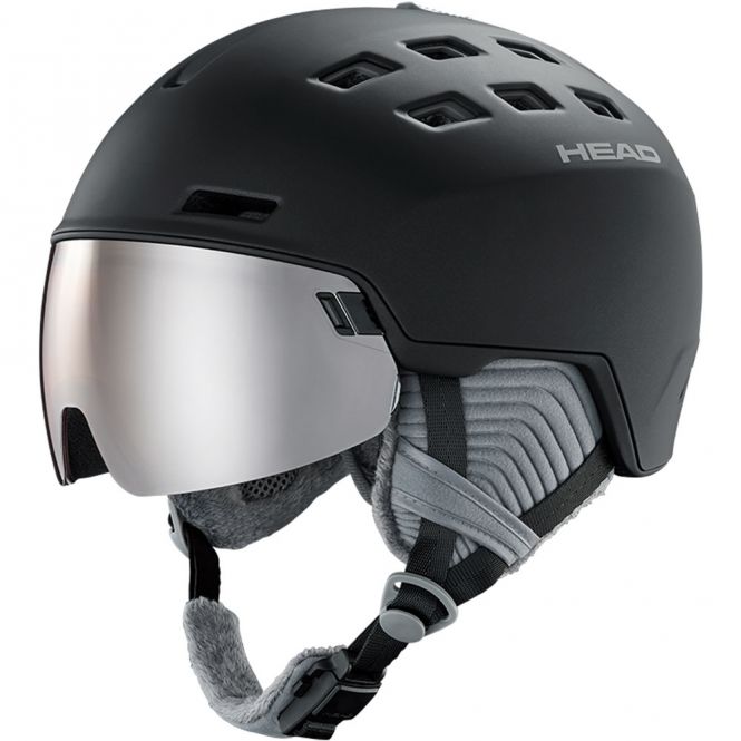 Head Rachel Skihelm mit Visier - black Head Rachel Skihelm mit Visier - black