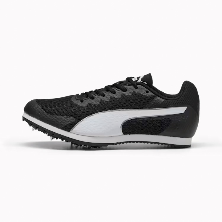 Puma evoSEED Star 9 JR/Black - Leichtathletikschuh, Spikes für Kinder