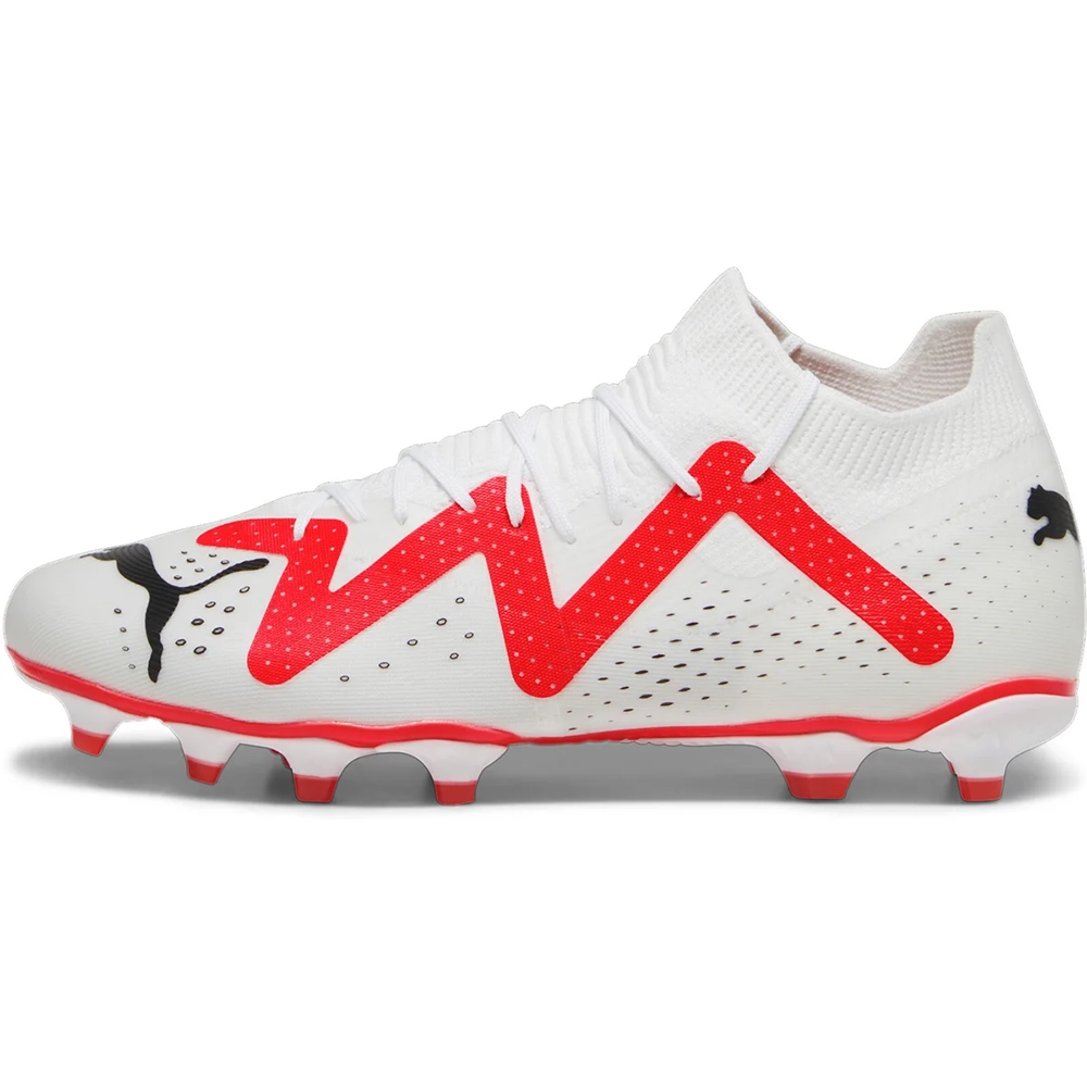 Puma FUTURE MATCH FG/AG Fussballschuh - White/Black/Fire Orchid Puma FUTURE MATCH FG/AG Fussballschuh - White/Black/Fire Orchid