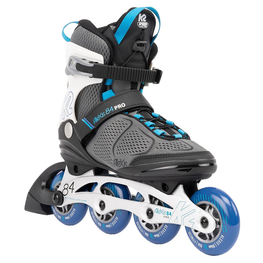 K2 Alexis 84 Pro Damen Inline Skate - grau/blau K2 Alexis 84 Pro Damen Inline Skate - grau/blau