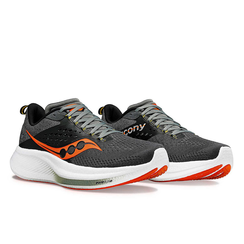 saucony Ride 17 Herren Neutral Laufschuh - Shadow / Pepper