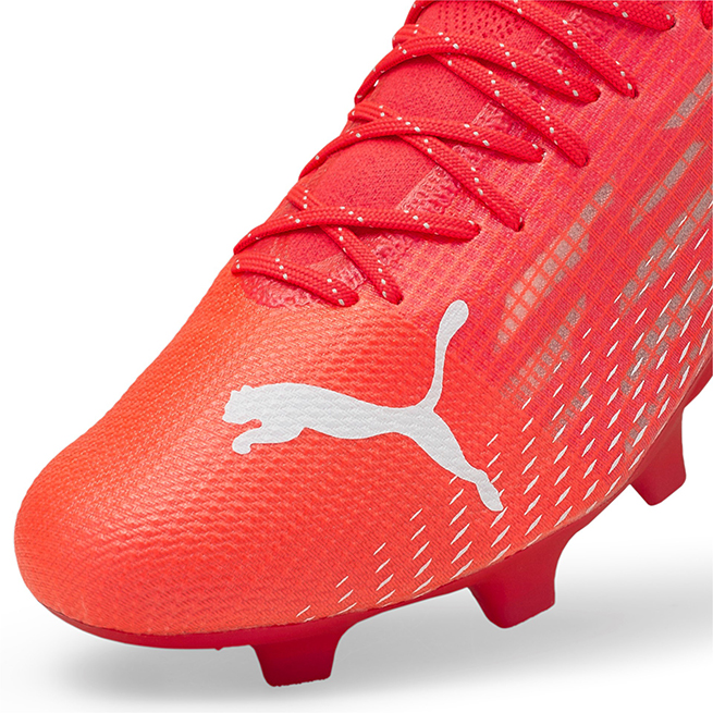 Puma ULTRA 1.3 FG/AG Fussballschuh - Sunblaze White Bluemazing