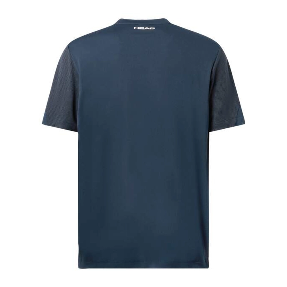 HEAD SLICE Tennis T-Shirt Herren - navy