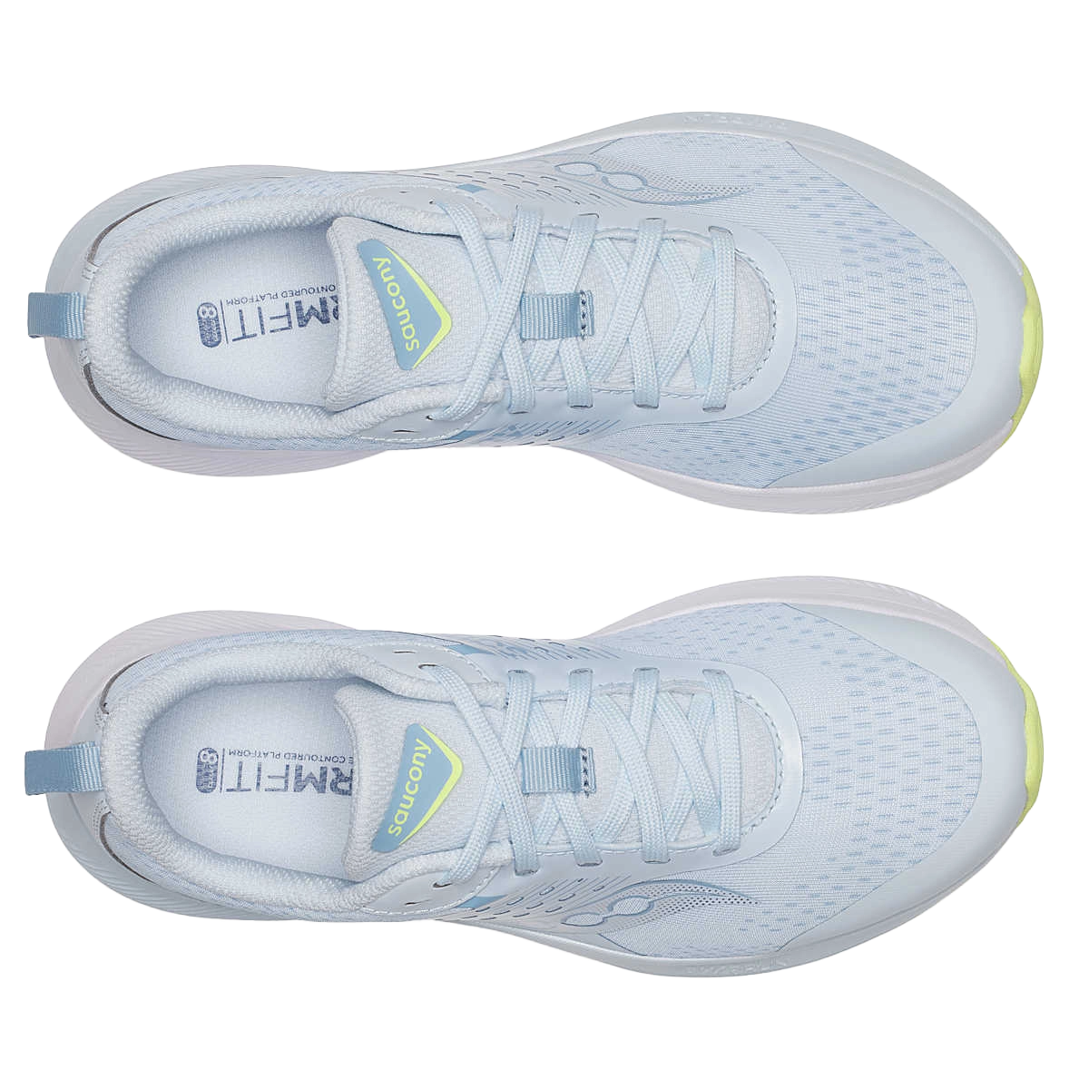 saucony Ride Kinder neutraler Laufschuh - Blue | White