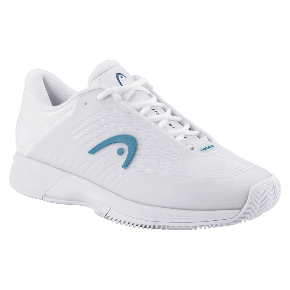 HEAD Revolt Pro 4.5 Clay Damen Tennisschuh - white/twilight blue