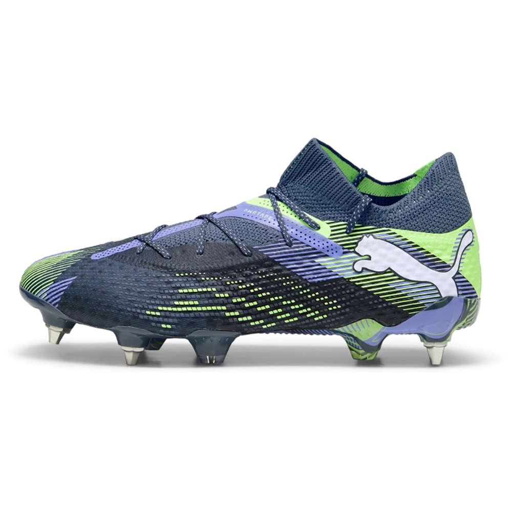 Puma FUTURE 7 ULTIMATE MxSG Metallstollenschuh - Gray Skies/White Apple Puma FUTURE 7 ULTIMATE MxSG Metallstollenschuh - Gray Skies/White Apple
