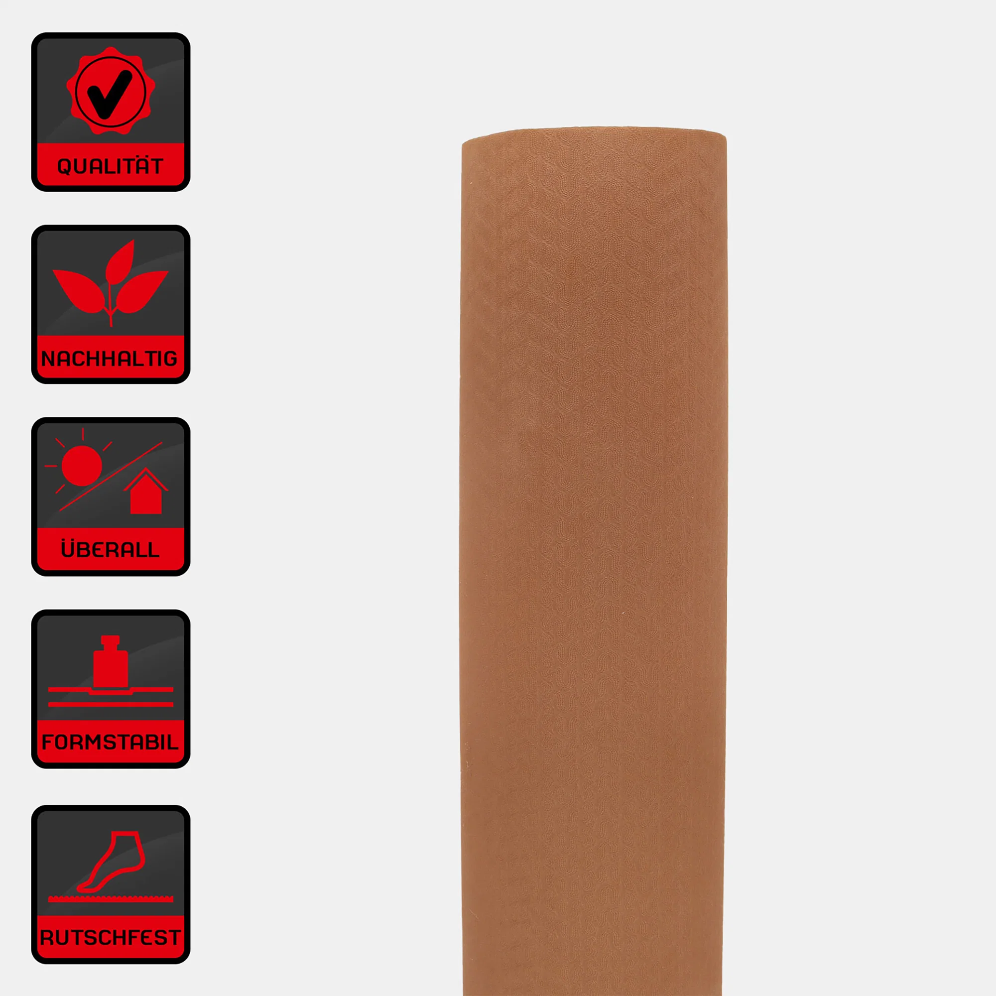 Deuser® Yoga Matte TPE - verschiedene Farben Deuser® Yoga Matte TPE - verschiedene Farben