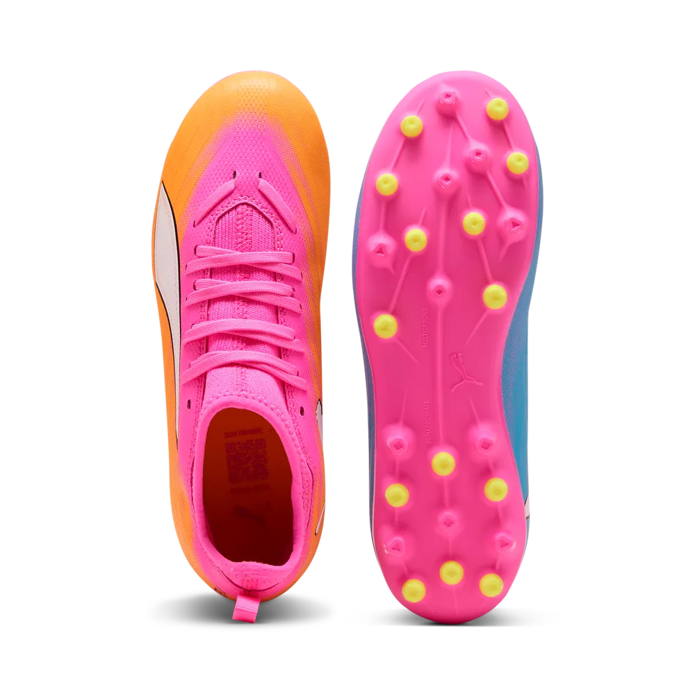 Puma ULTRA 6 MATCH MG Jr Fußballschuhe Kinder – Poison Pink/White/Aqua/Black Puma ULTRA 6 MATCH MG Jr Fußballschuhe Kinder – Poison Pink/White/Aqua/Black