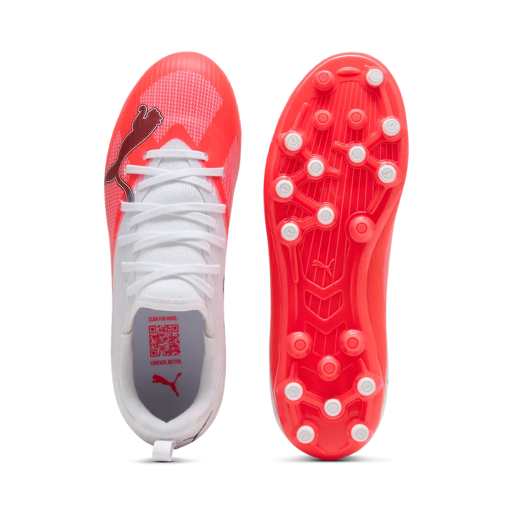 Puma ULTRA 7 MATCH MG Fußballschuhe Kinder – Ultra Red / Black / White