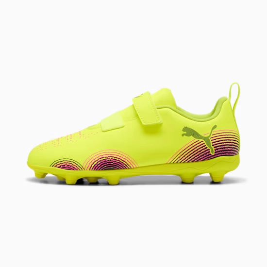 FUTURE 8 PLAY V FG/AG RB Fußballschuhe JR – Yellow Alert
