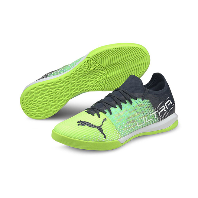 Puma ULTRA 3.3 IT Hallenschuh - Green Glare Elektro Aqua Spellbound Puma ULTRA 3.3 IT Hallenschuh - Green Glare Elektro Aqua Spellbound