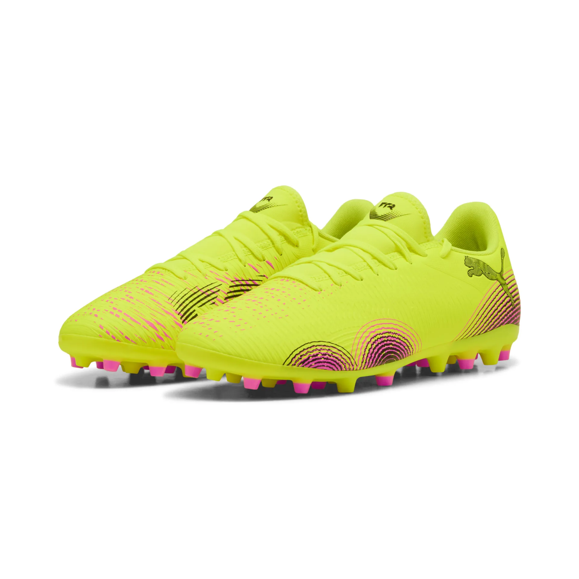 Puma FUTURE 8 PLAY MG Fußballschuhe Unisex – Yellow Alert
