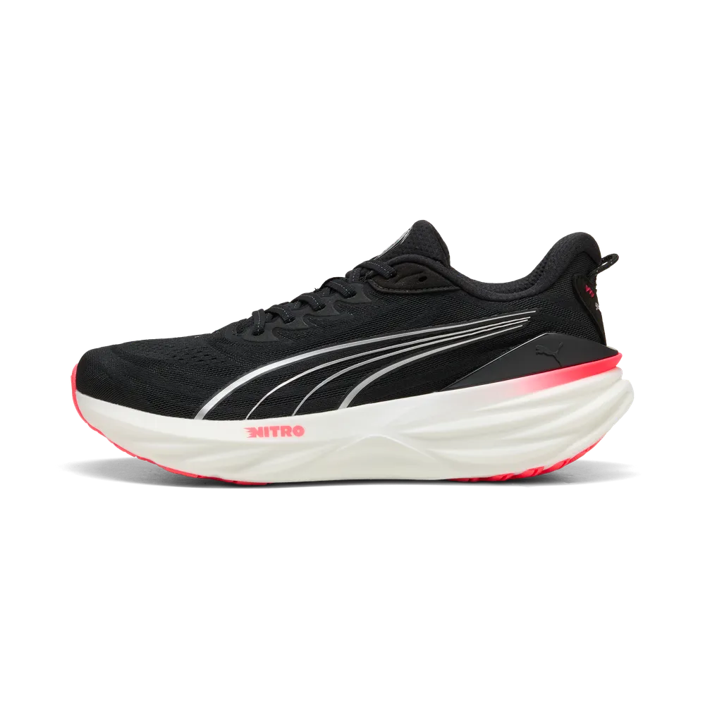 Puma ForeverRun NITRO™ 3 - Black-Ultra Red - Laufschuhe für Herren
