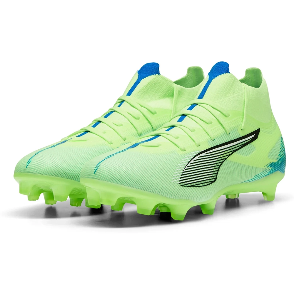 Puma ULTRA 5 MATCH+ FG/AG Fussballschuh - Fizzy Apple/White Bluemazing