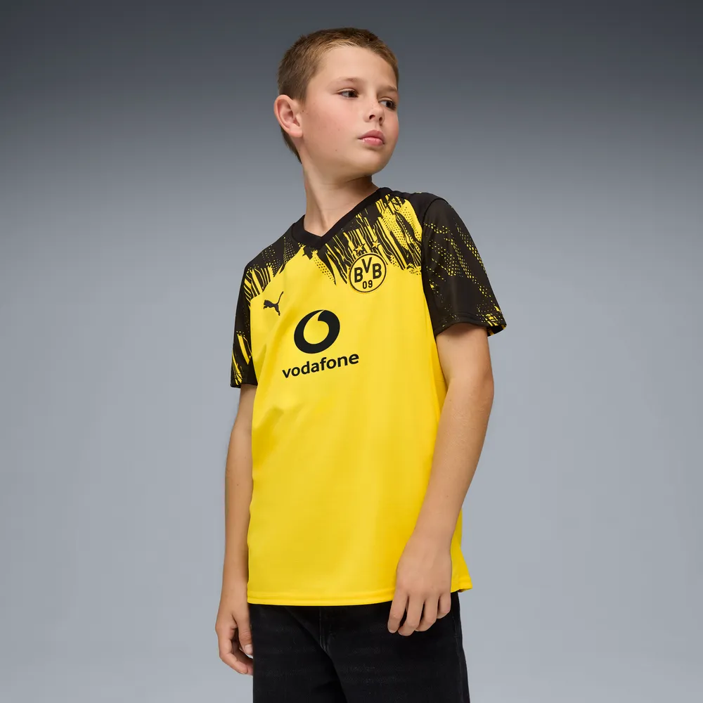Puma BVB Borussia Dortmund 25/26 Heimtrikot für Kinder