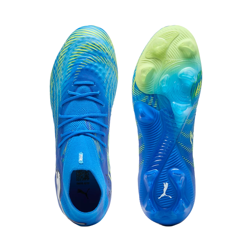 Puma FUTURE 9 ULTIMATE FG Damen Fußballschuhe – Ultra Blue / White / Luminous Blue / Black