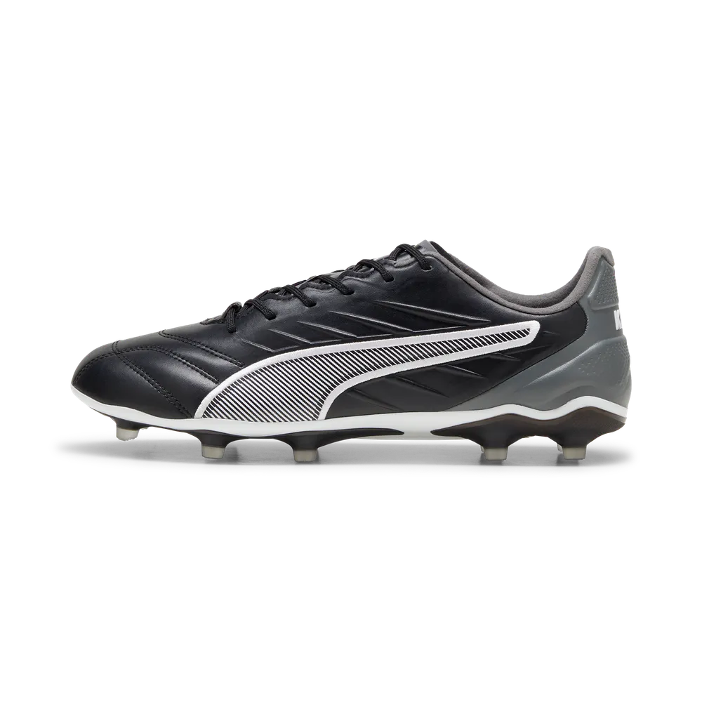 Puma KING PRO FG/AG Fußballschuhe – Black / White / Cool Dark Gray