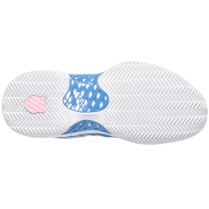 K-SWISS Express Light 2 HB Damen Tennisschuh - blau/weiß/rosa