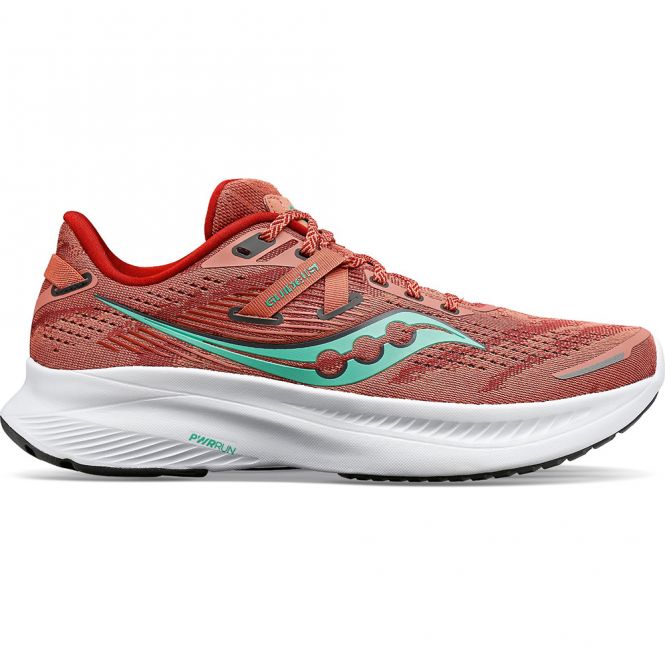 saucony Guide 16 Damen Stabilitäts- Laufschuh - soot/sprig saucony Guide 16 Damen Stabilitäts- Laufschuh - soot/sprig