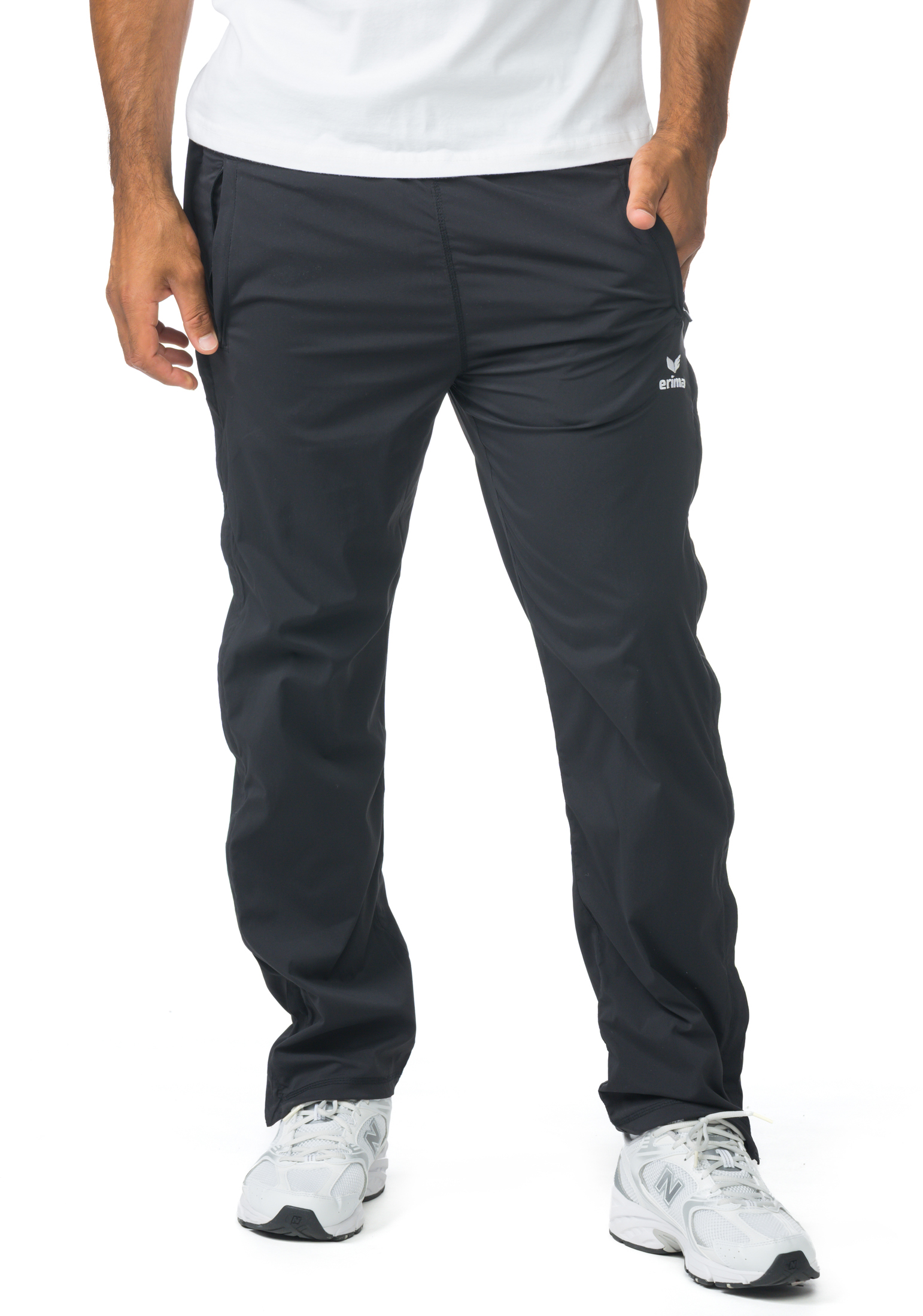 Erima Herren Hose mit durchgehendem Reißverschluss (für Reha)
