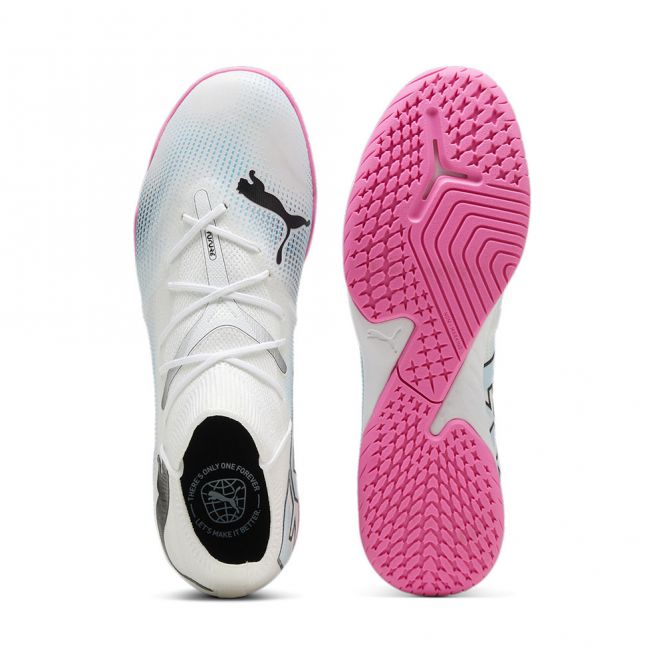 Puma FUTURE 7 MATCH IT Hallenschuh - white poison pink Puma FUTURE 7 MATCH IT Hallenschuh - white poison pink