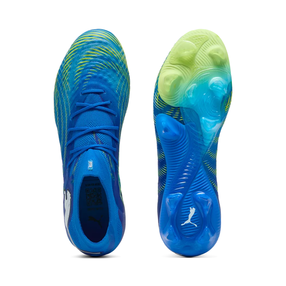 Puma FUTURE 9 ULTIMATE FG Fußballschuhe – Ultra Blue / White / Luminous Blue / Black
