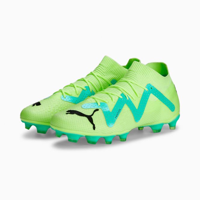 Puma FUTURE MATCH+ LL FG/AG Fussballschuh - Fast Yellow/Black Electric Peppermint Puma FUTURE MATCH+ LL FG/AG Fussballschuh - Fast Yellow/Black Electric Peppermint