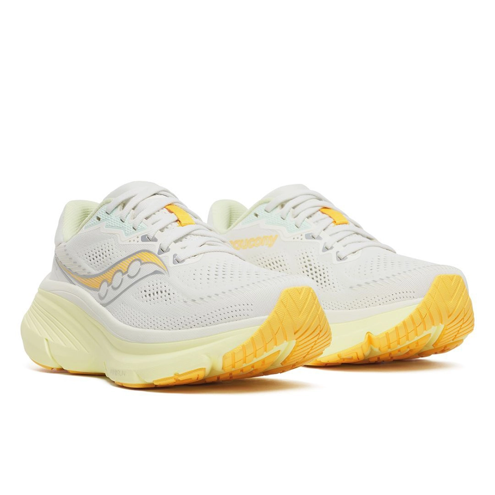 saucony Guide 19 Damen Stabilität-Laufschuh - Ivory | Tender