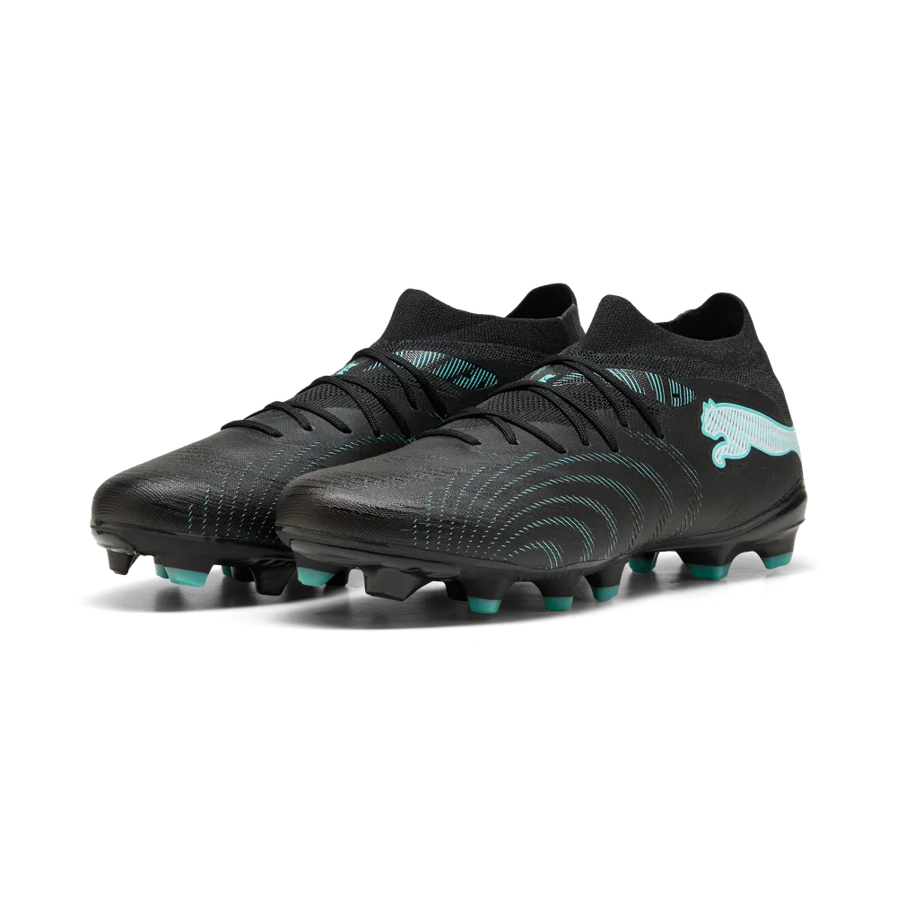 Puma FUTURE 9 MATCH FG/AG Fußballschuhe – Black Intense / Mint / White