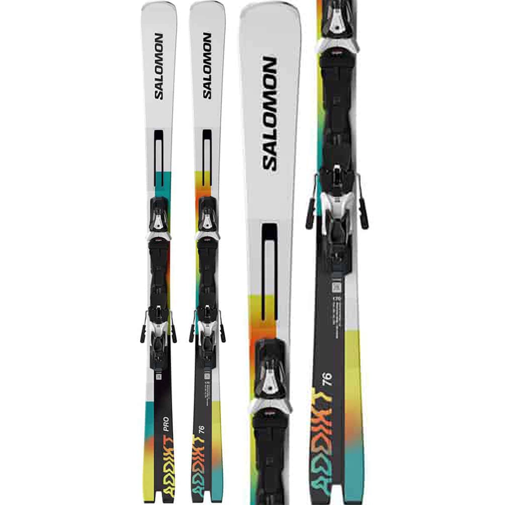 SALOMON Addikt Pro 76 + MI 12 GW 24/25 Ski mit Bindung